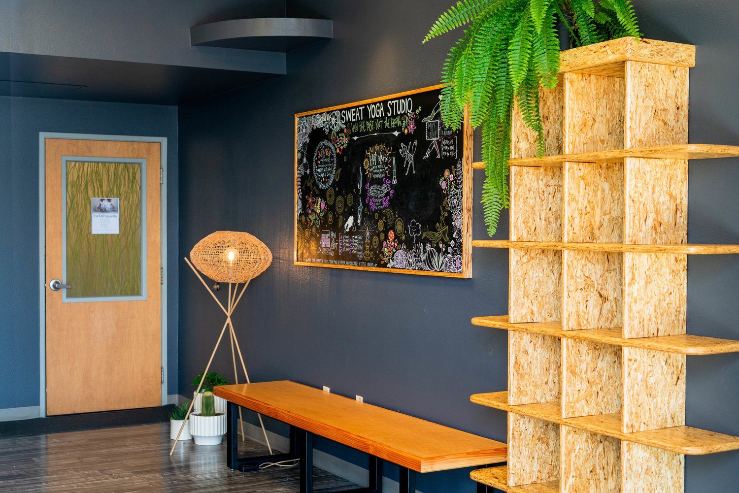 Inside SWEAT Yoga Studio